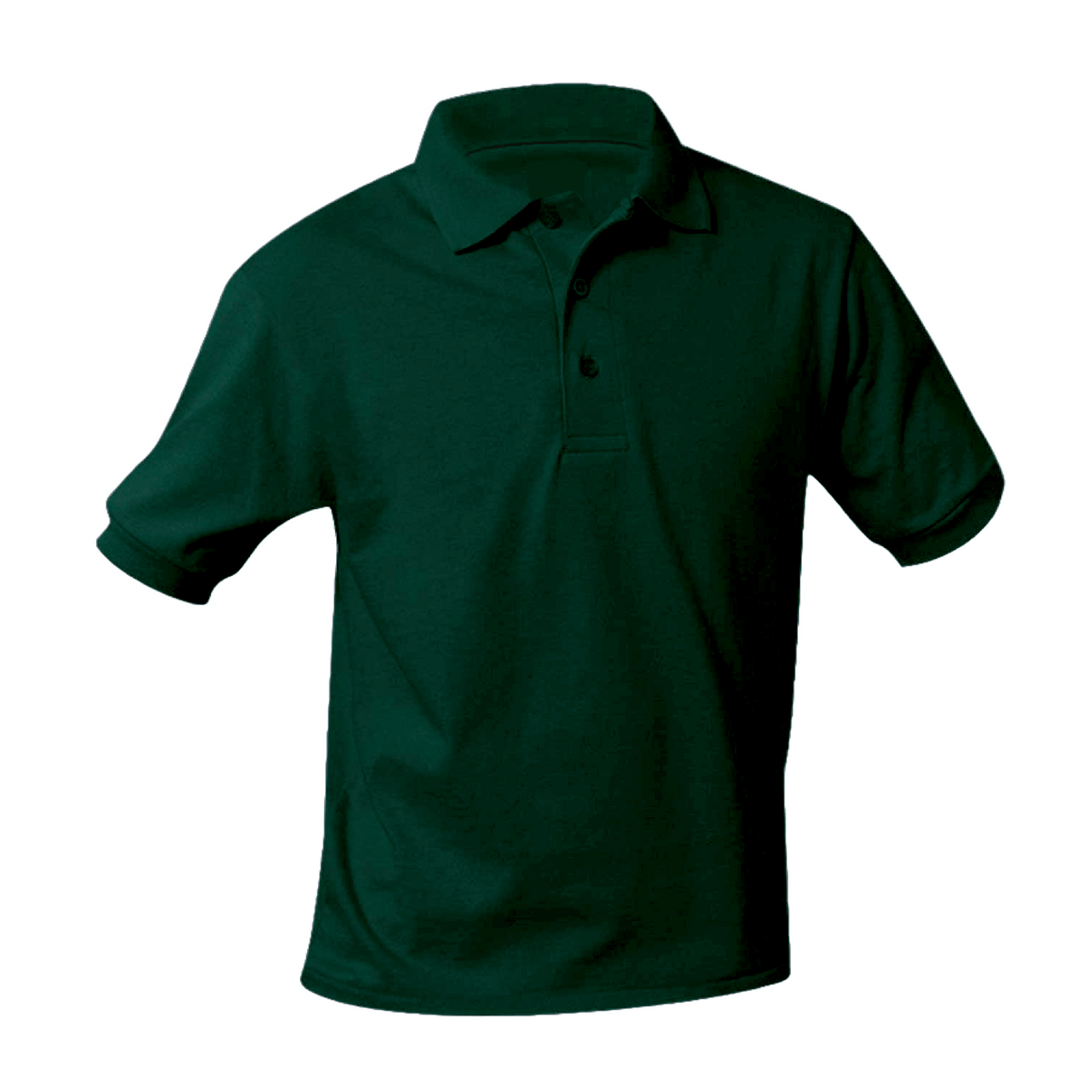 Glendale Adventist Academy Jersey Polo - Dark Green (With Logo)