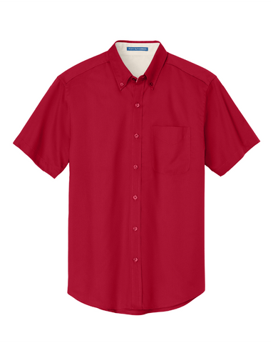 Plain Oxford - Red - Boys