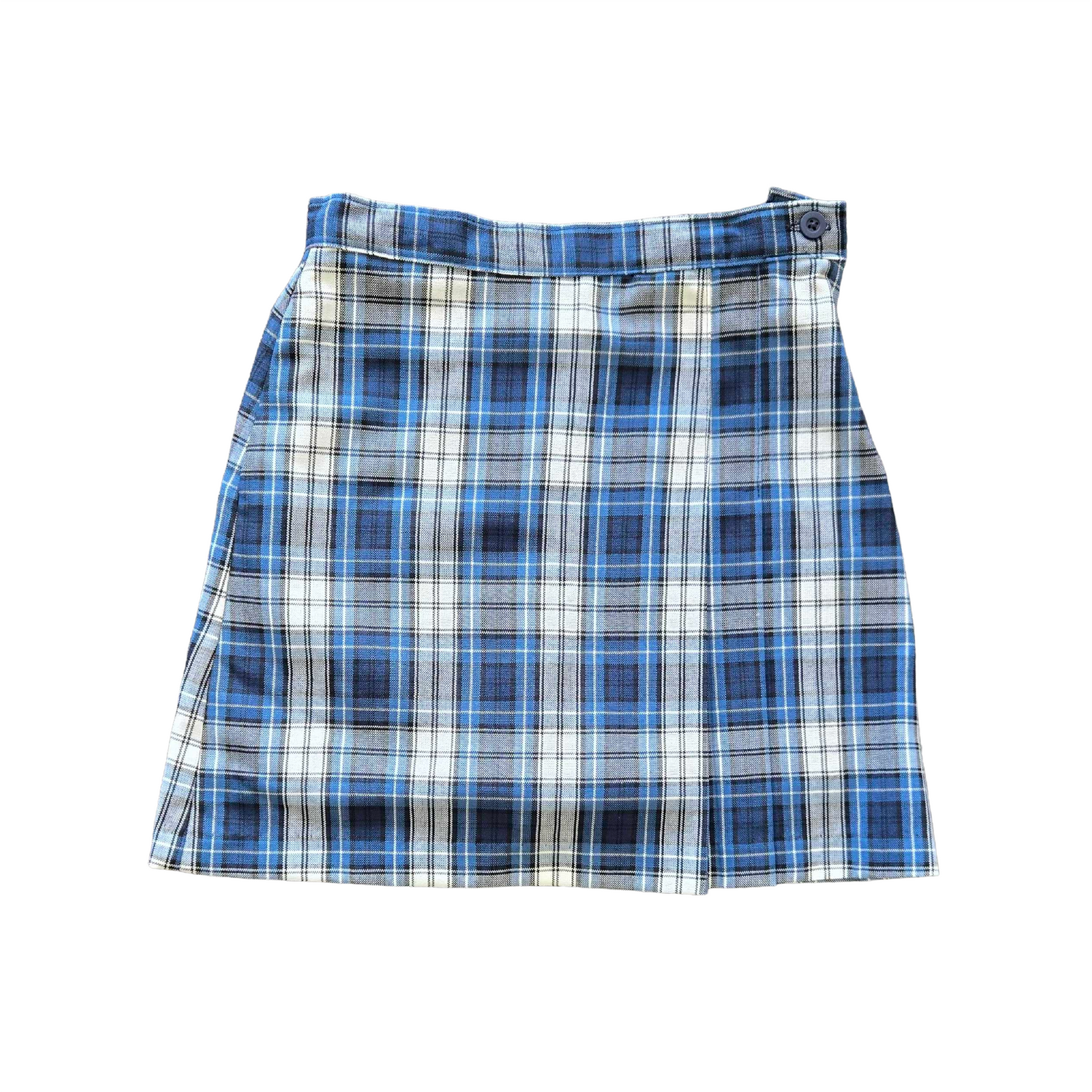 McCullum Plaid Side Two Pleat Scooter Skirt