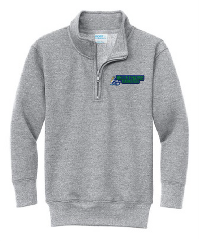 BC Elementary 1/4 Zip Sweatshirt - Grey