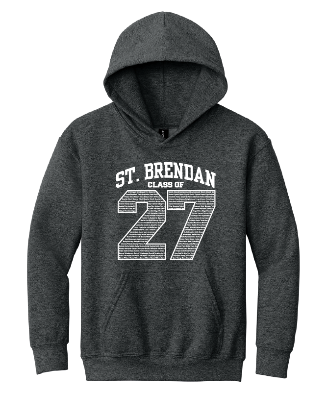 SBS Specific Saint Brendan Gray Hoodie