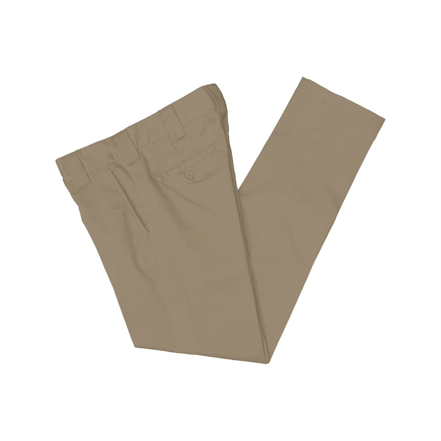 Mens Skinny Cell Pocket Pants - Khaki