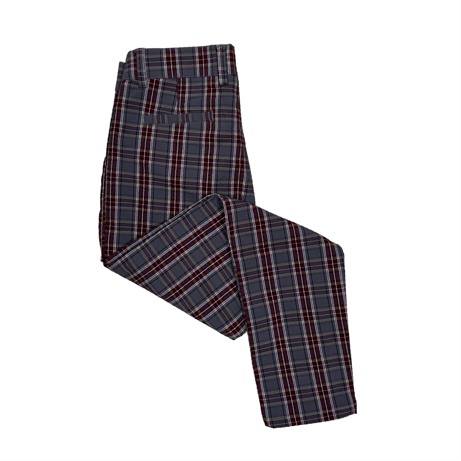 MM Plaid Stretch Pants - COMING SOON