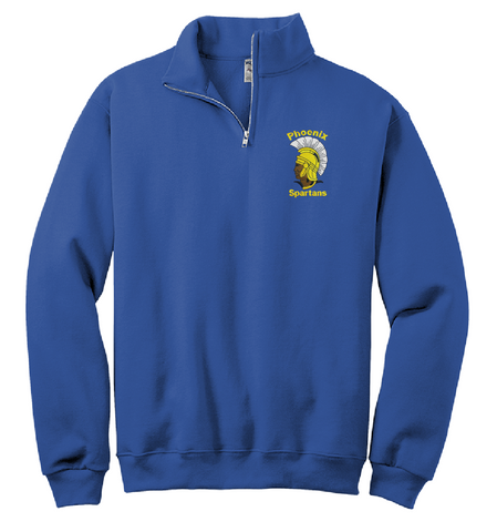 Phoenix 1/4 Zip Sweatshirt - Royal