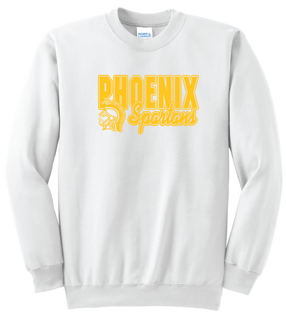 Phoenix Crew Sweatshirt - White