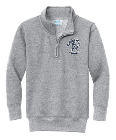 Rudolph Matas 1/4 Zip Sweatshirt - Grey - All Grades