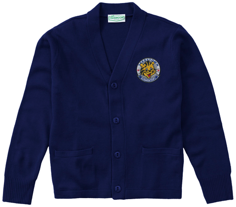 Terrytown Elementary Cardigan Navy All Grades