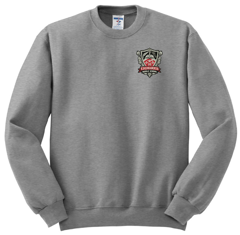 TH Harris Middle Crew Sweatshirt - Grey - 7th Grade