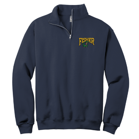 Fisher 1/4 Zip Sweatshirt - Navy - All Grades