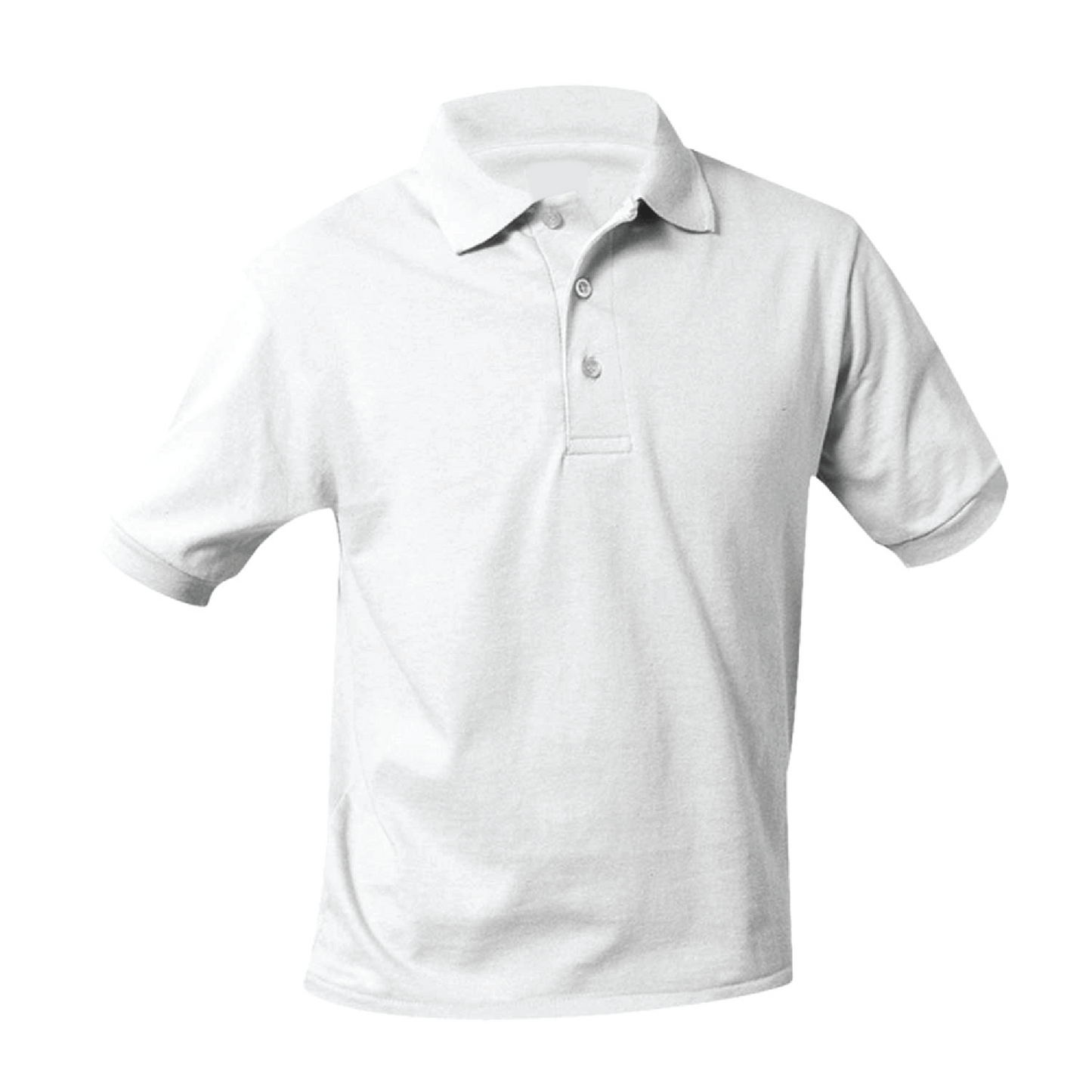 Glendale Adventist Academy Jersey Polo - White (With Logo)