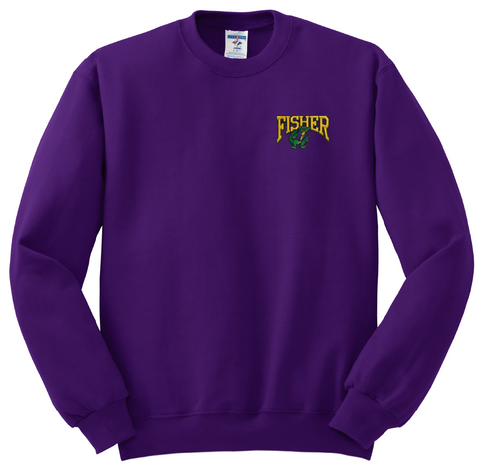 Fisher Crewneck Sweatshirt - Purple -  All Grades