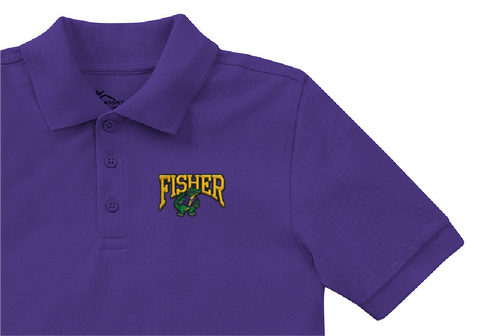 Fisher Polo - Purple - All Grades