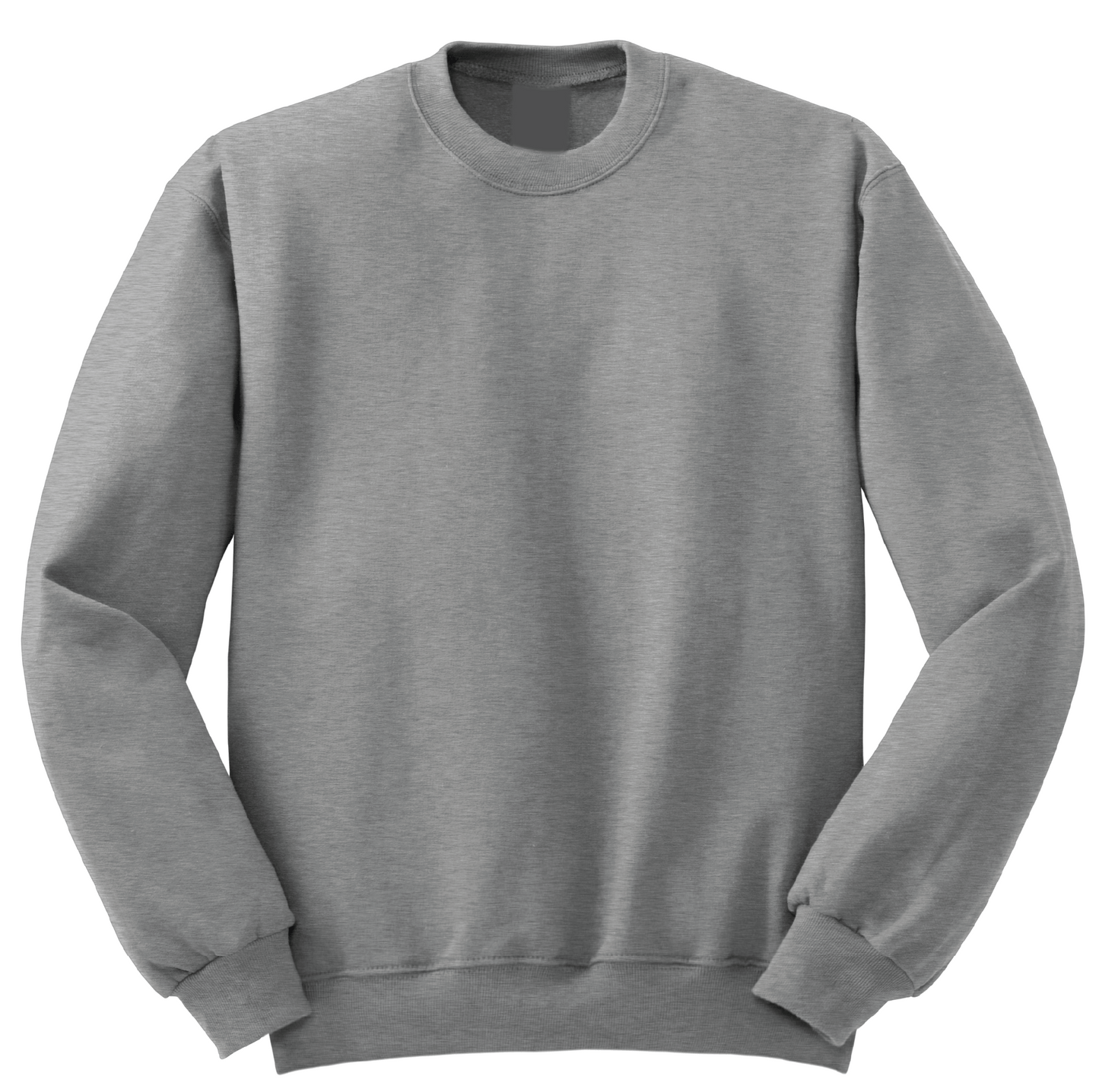 St. Agnes Gray Crew Sweatshirt (with logo)