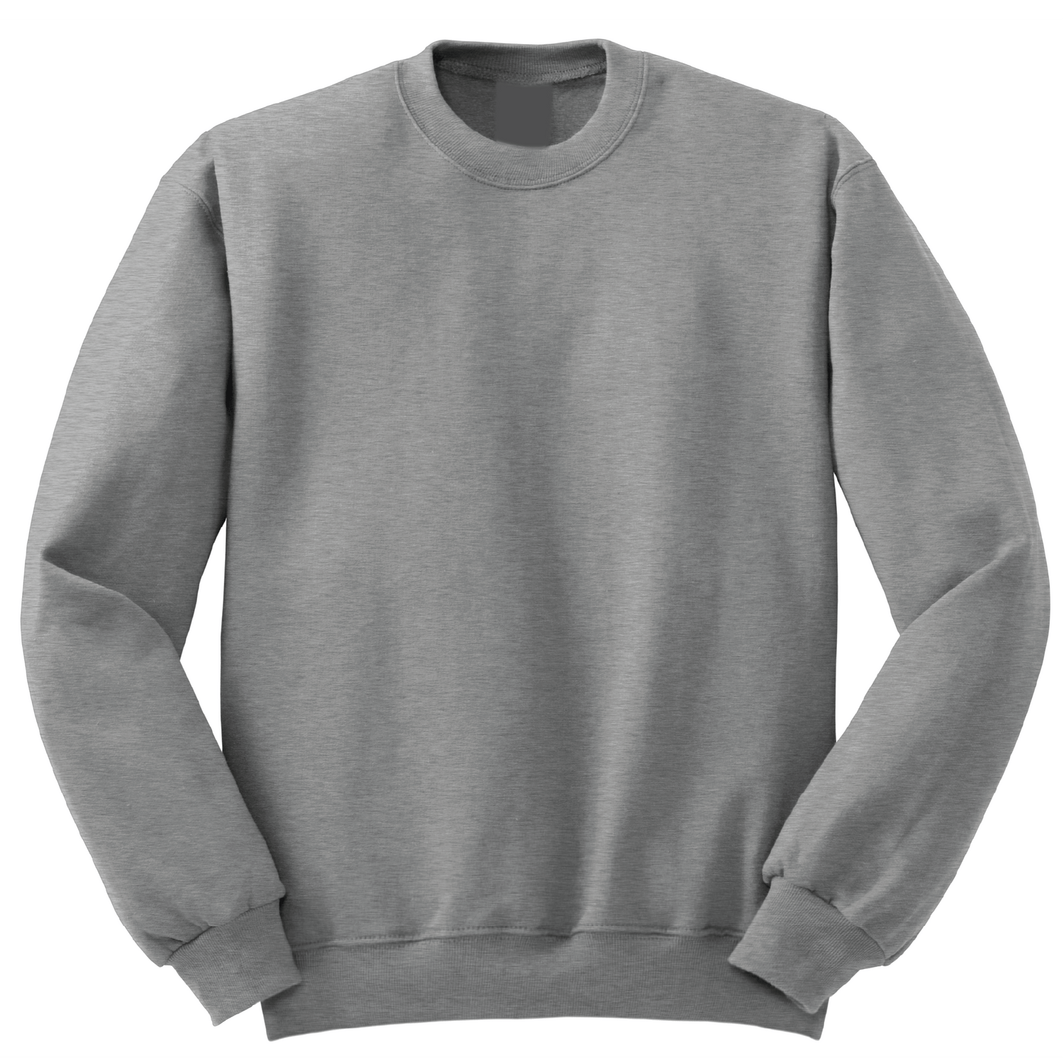 St. Agnes Gray Crew Sweatshirt (with logo)