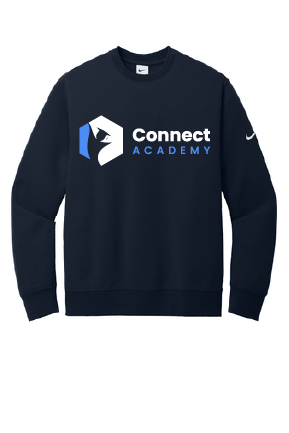 Connect Academy Faculty Nike Club Swoosh Crew