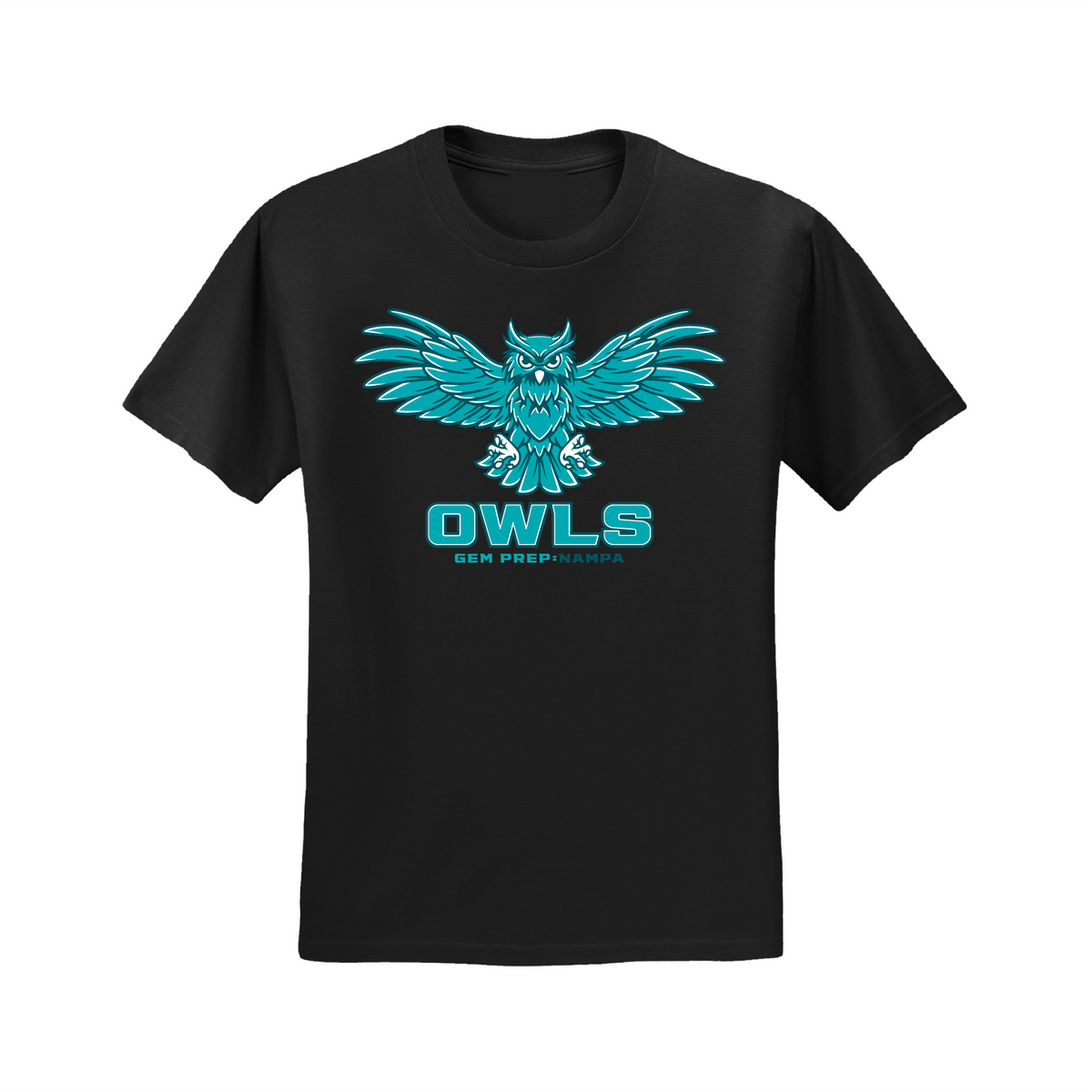 Gem Prep Dryfit Tee with Owls Logo (New)