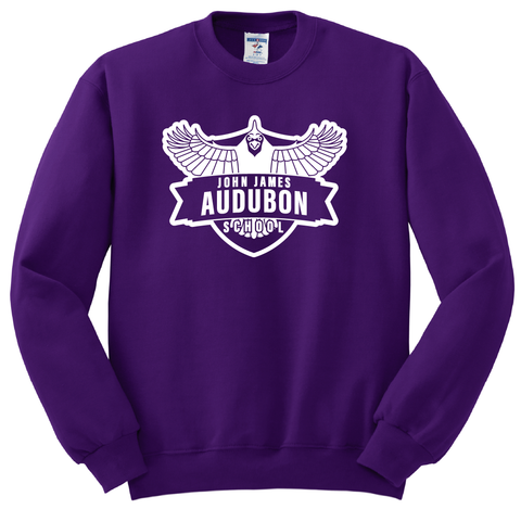 JJ Audubon Crew Sweatshirt - Purple - Pre-K-K
