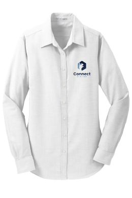Connect Academy Faculty Women's SuperPro Longsleeve Oxford Shirt