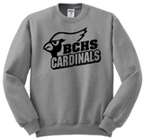 BC High Full Chest Cardinal Crew Sweatshirt