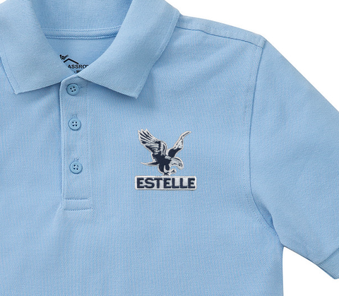Estelle Polo - Light Blue - 6th-8th Grade
