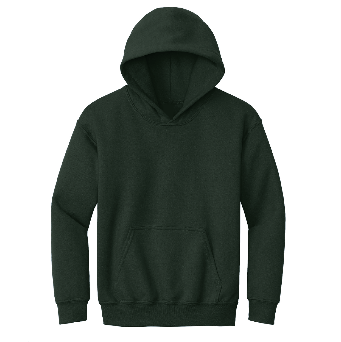 St. Mary's Catholic School Spirit Hooded Sweatshirt with Logo - Dark Green