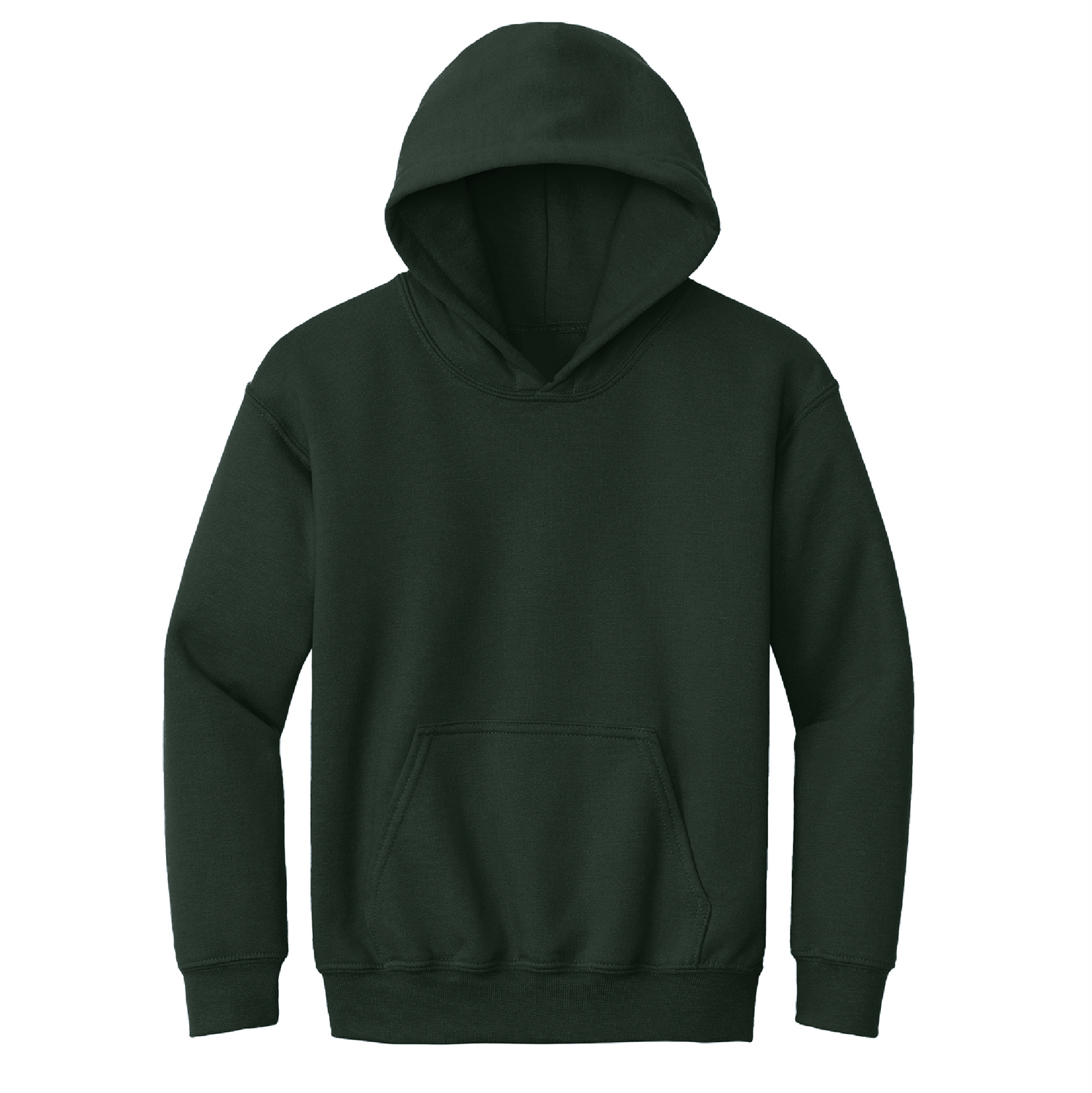 St. Mary's Catholic School Spirit Hooded Sweatshirt with Logo - Dark Green