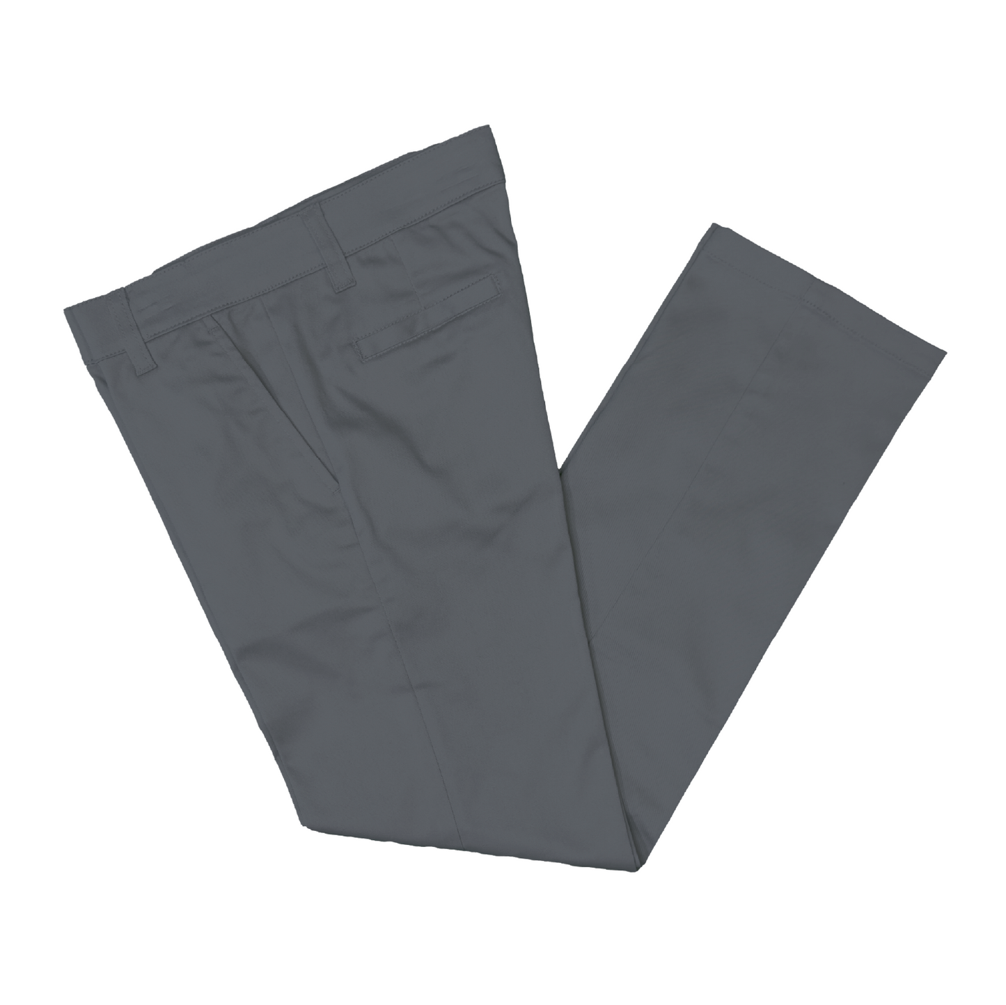 Junior Slim Straight Pants - Dark Grey