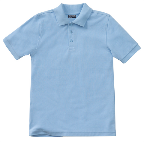 JPCC Pique Polo - Lt Blue