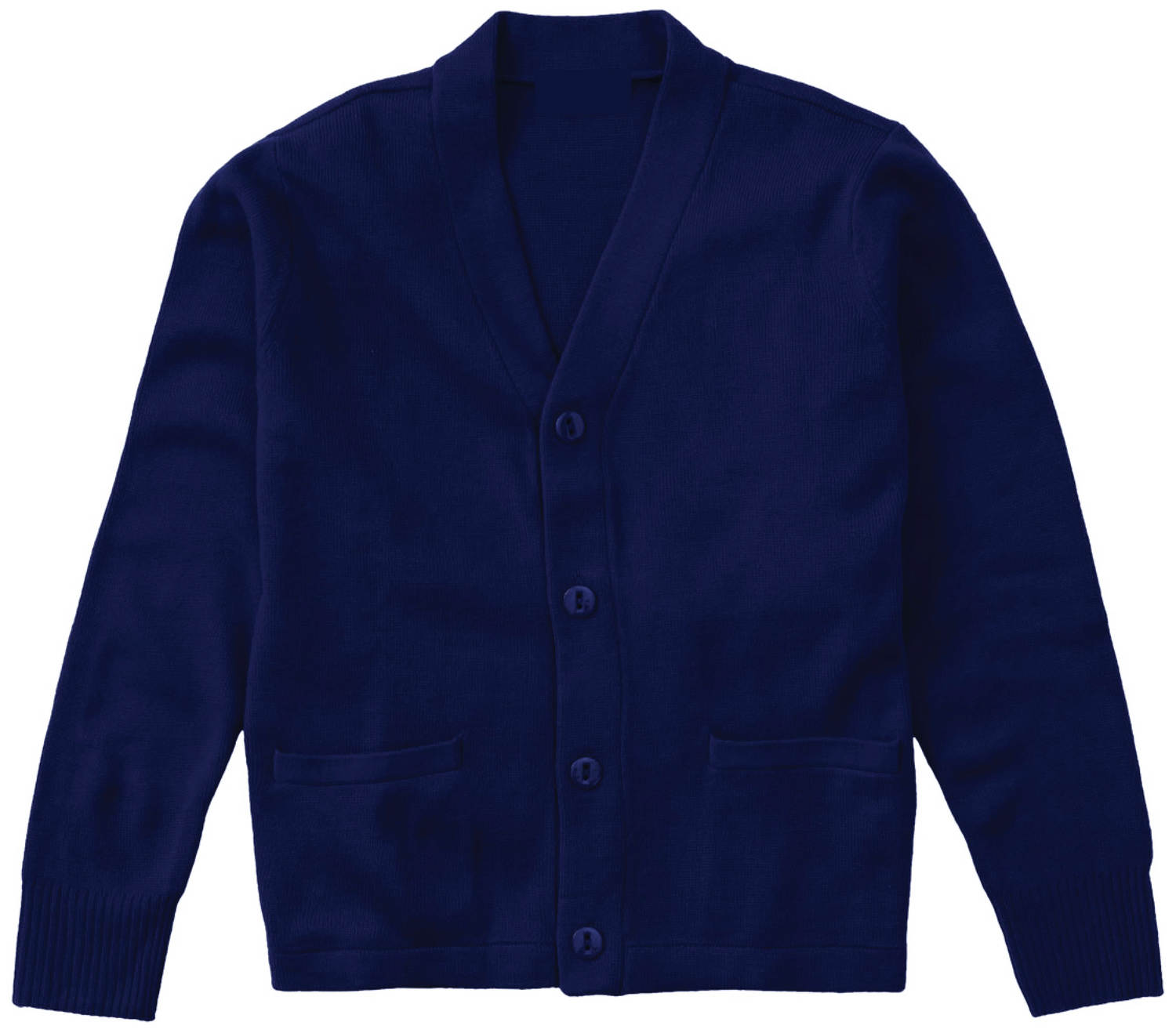Carden Memorial School Boys Cardigan with logo - Navy