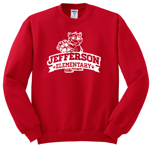 Red hot sale school sweatshirt