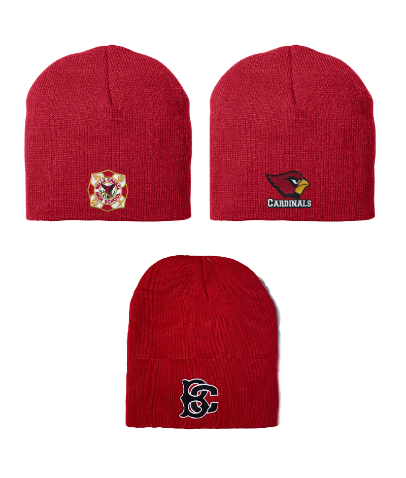 Belle Chasse High Spirit Beanie - Red
