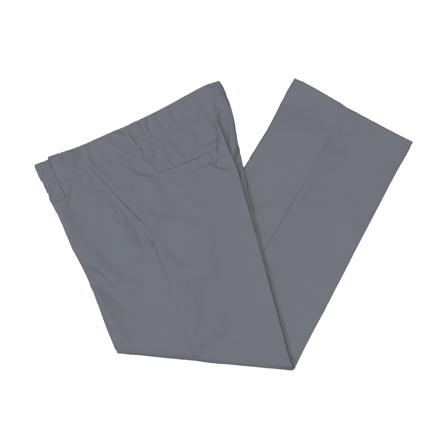 Classic Fit Flexwaist Pants - Grey