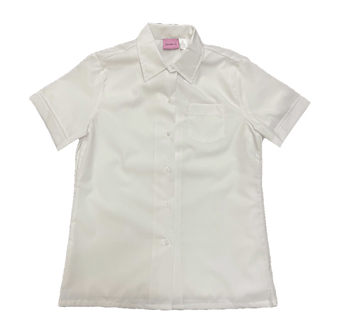 St. Cletus Girls Pointed Collar White Blouse (with Jumper ONLY)