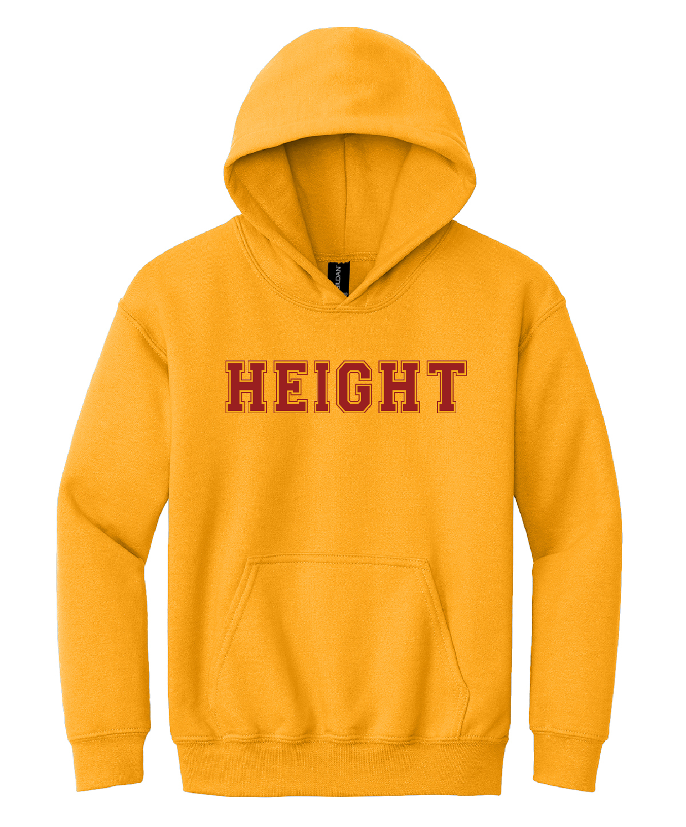 Dorothy Height Charter School Hooded Sweatshirt - Gold