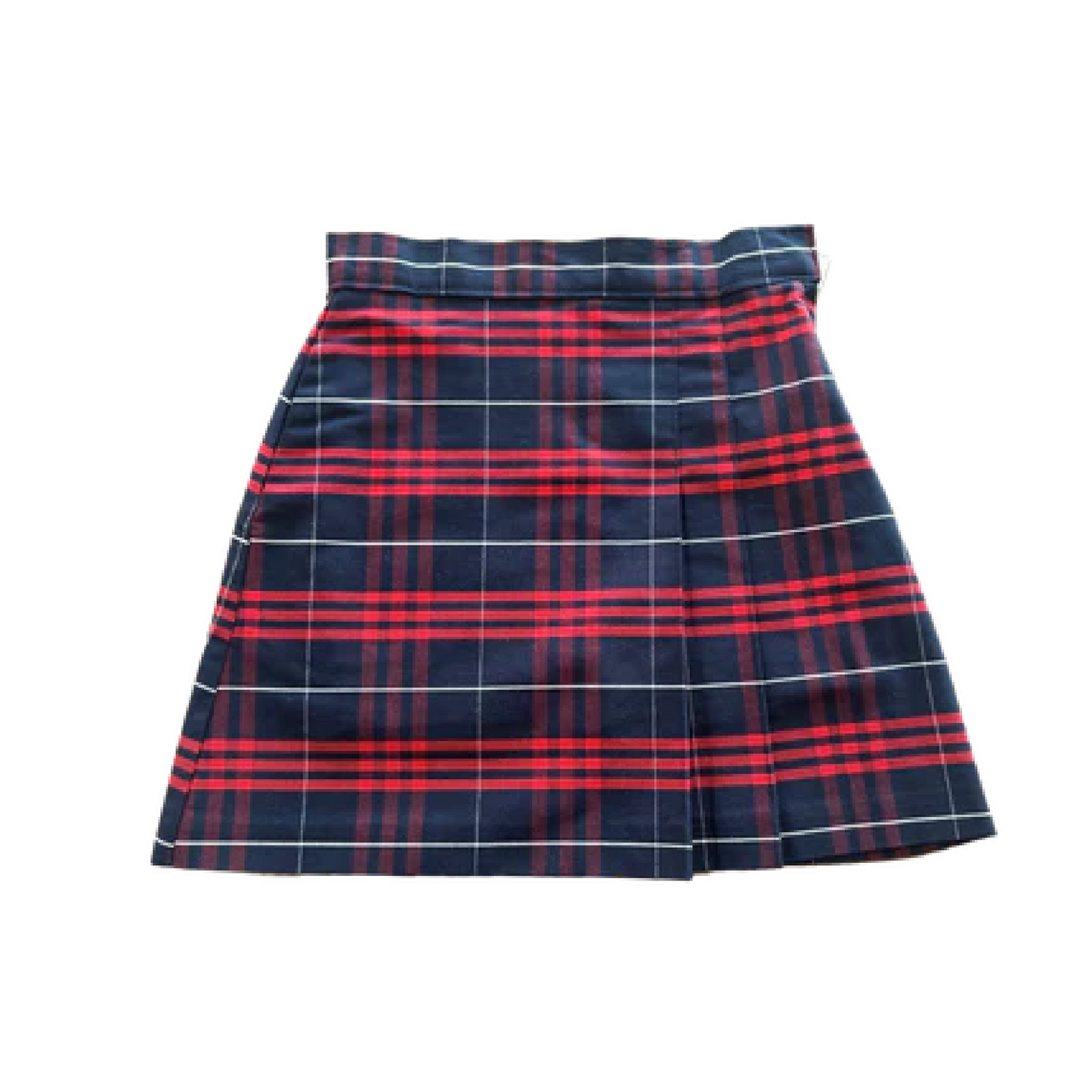 Hamilton Plaid Side Two Pleat Scooter Skirt