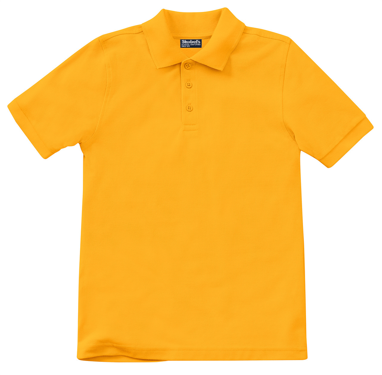 Glendale Adventist Academy Pique Polo - Gold (With Logo)