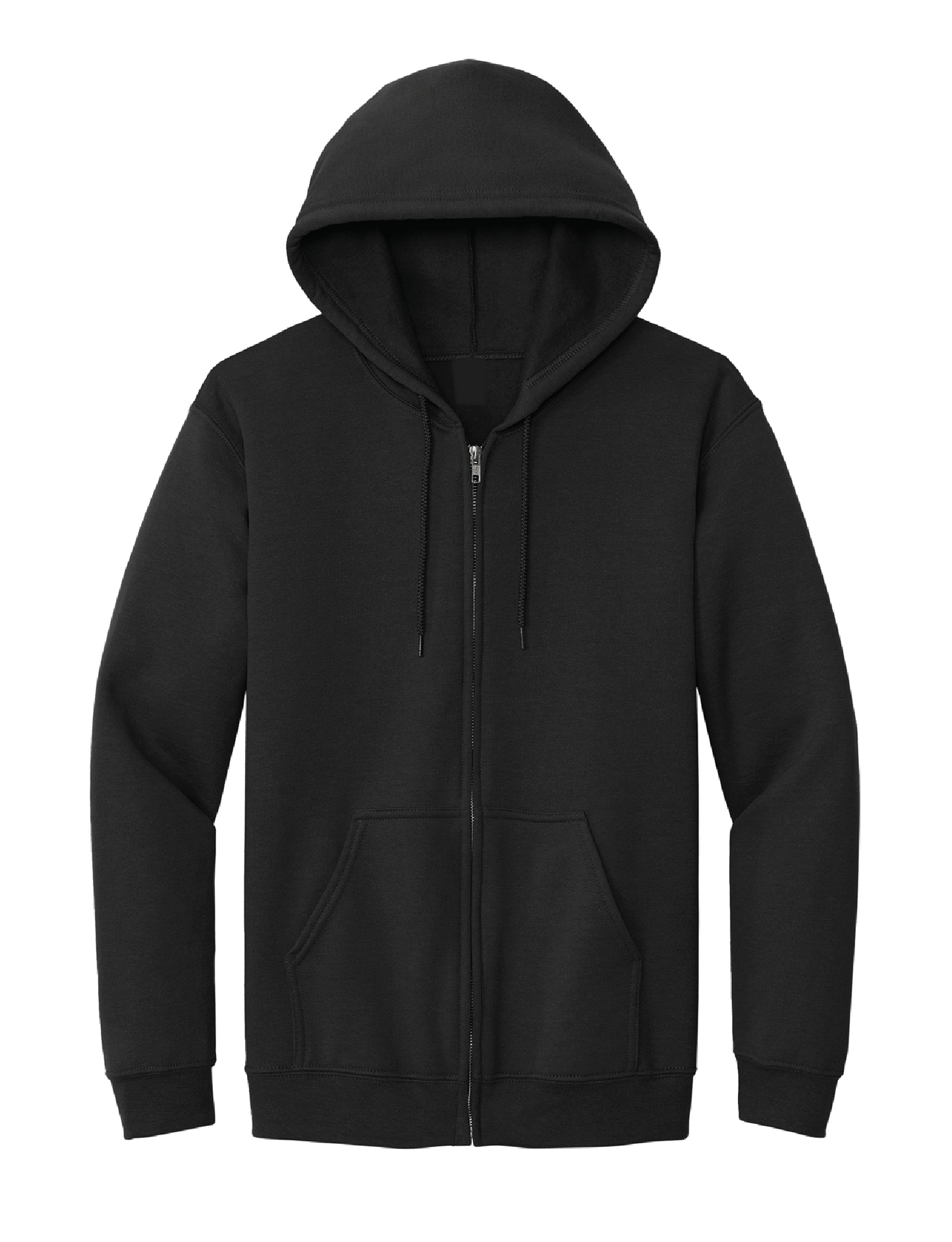 Glendale Adventist Academy Full Zip Hooded Sweatshirt - Black (With Logo)