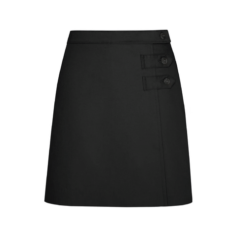 Skobel's Girls Double Pleated Tab Skort - Black - Coming Soon