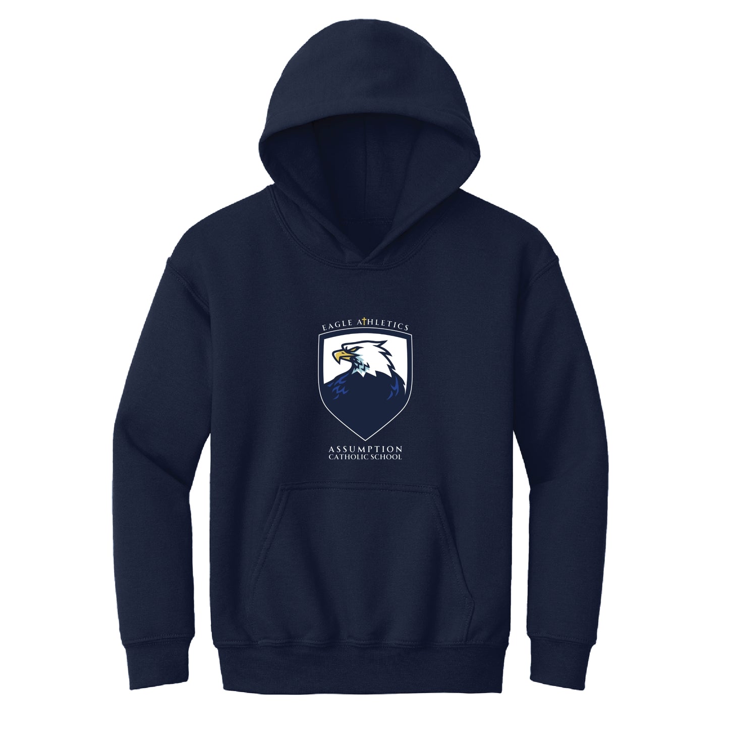 Assumption Catholic School Hooded Sweatshirt - Navy