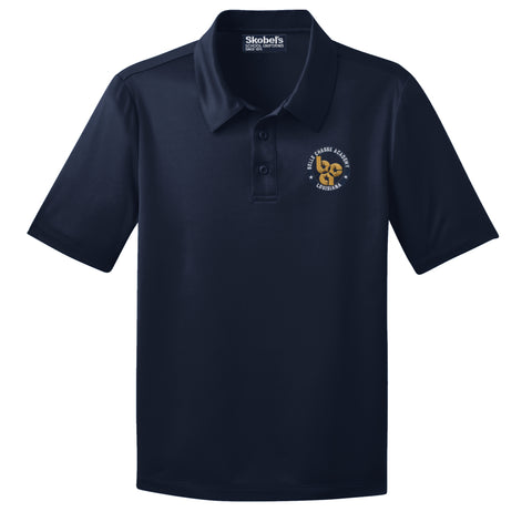 BC Academy Dryfit Polo - Navy - K-5th Grade