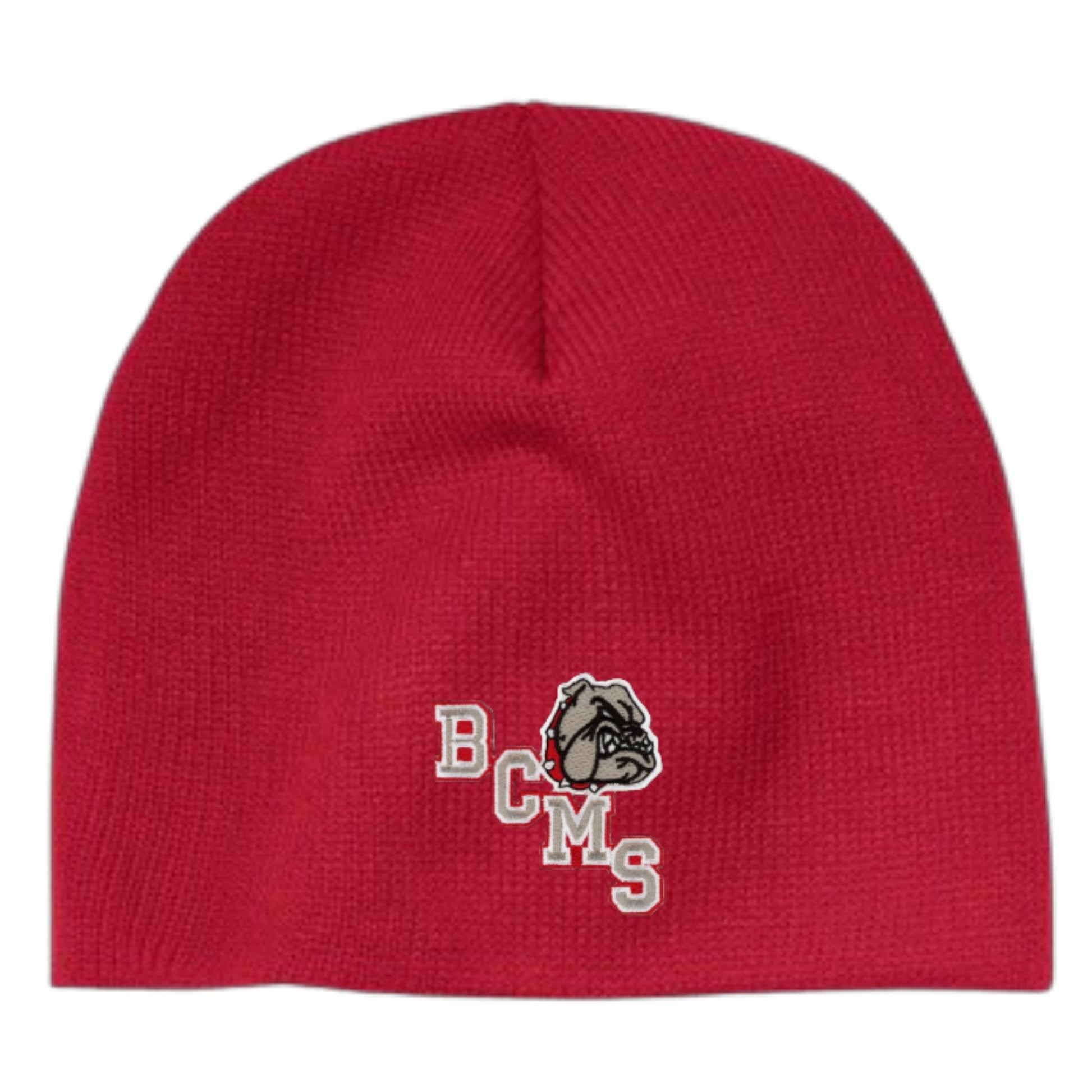 Knitted Beanie Beanies Student Discount BC Middle Spirit Beanie Red