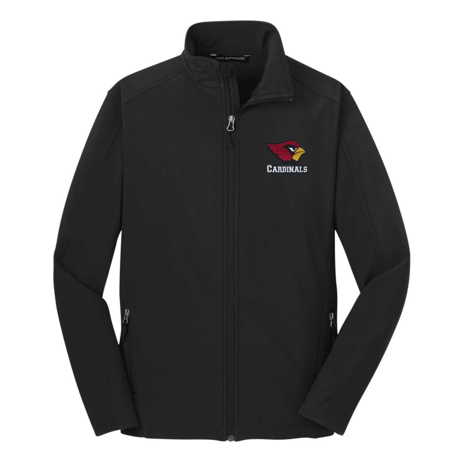 Belle Chasse High Cardinal Softshell Jacket - Black