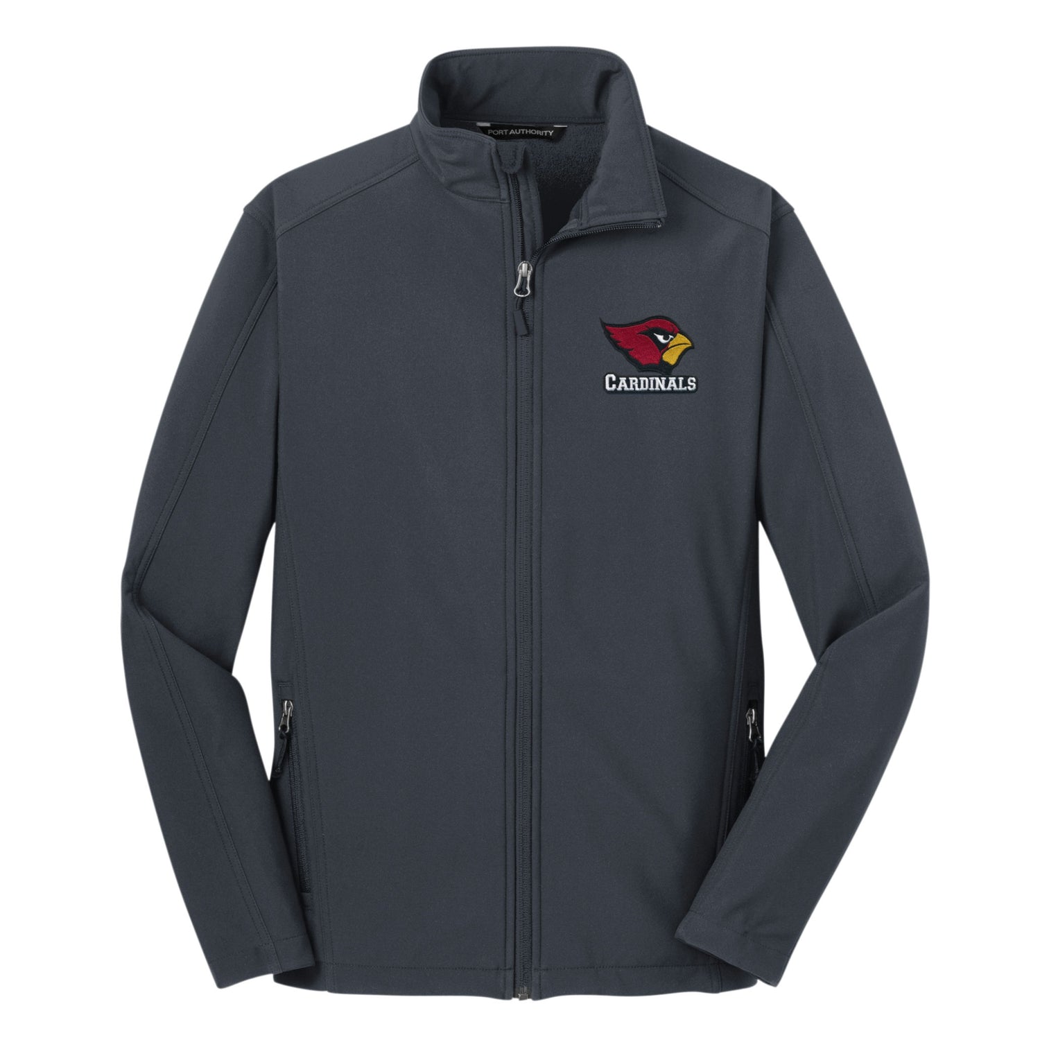 Belle Chasse High Cardinal Softshell Jacket - Grey