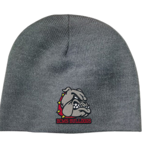 BC Middle Big Bulldog Spirit Beanie - Grey