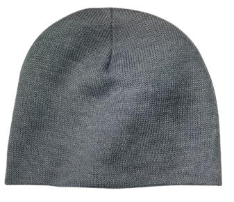 Plain Beanie - Grey