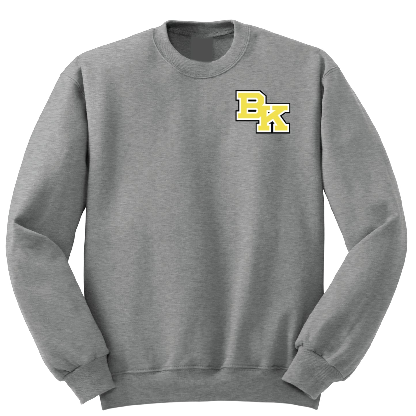 Bishop Kelly High School Crew Sweatshirt - Grey