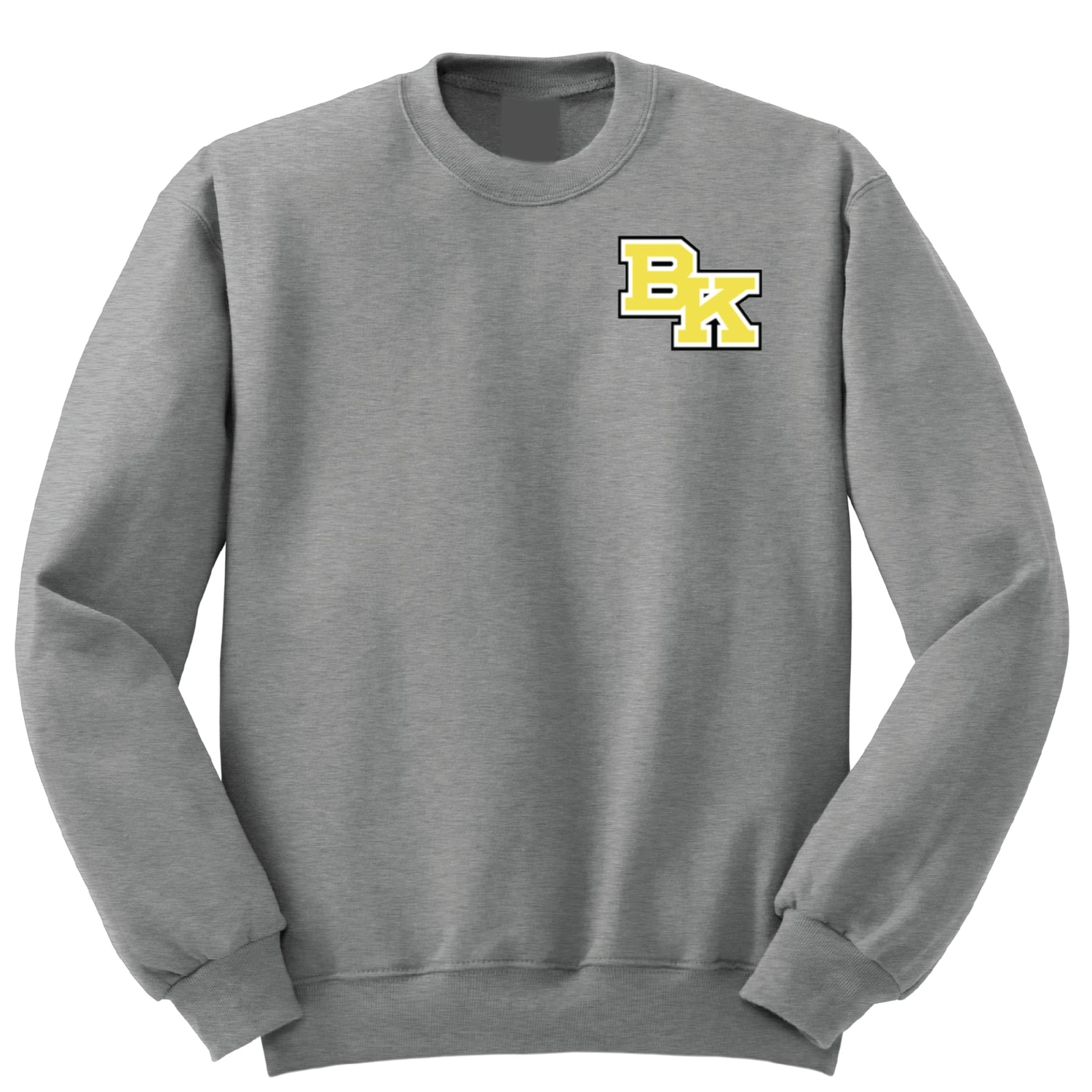 Bishop Kelly High School Crew Sweatshirt - Grey