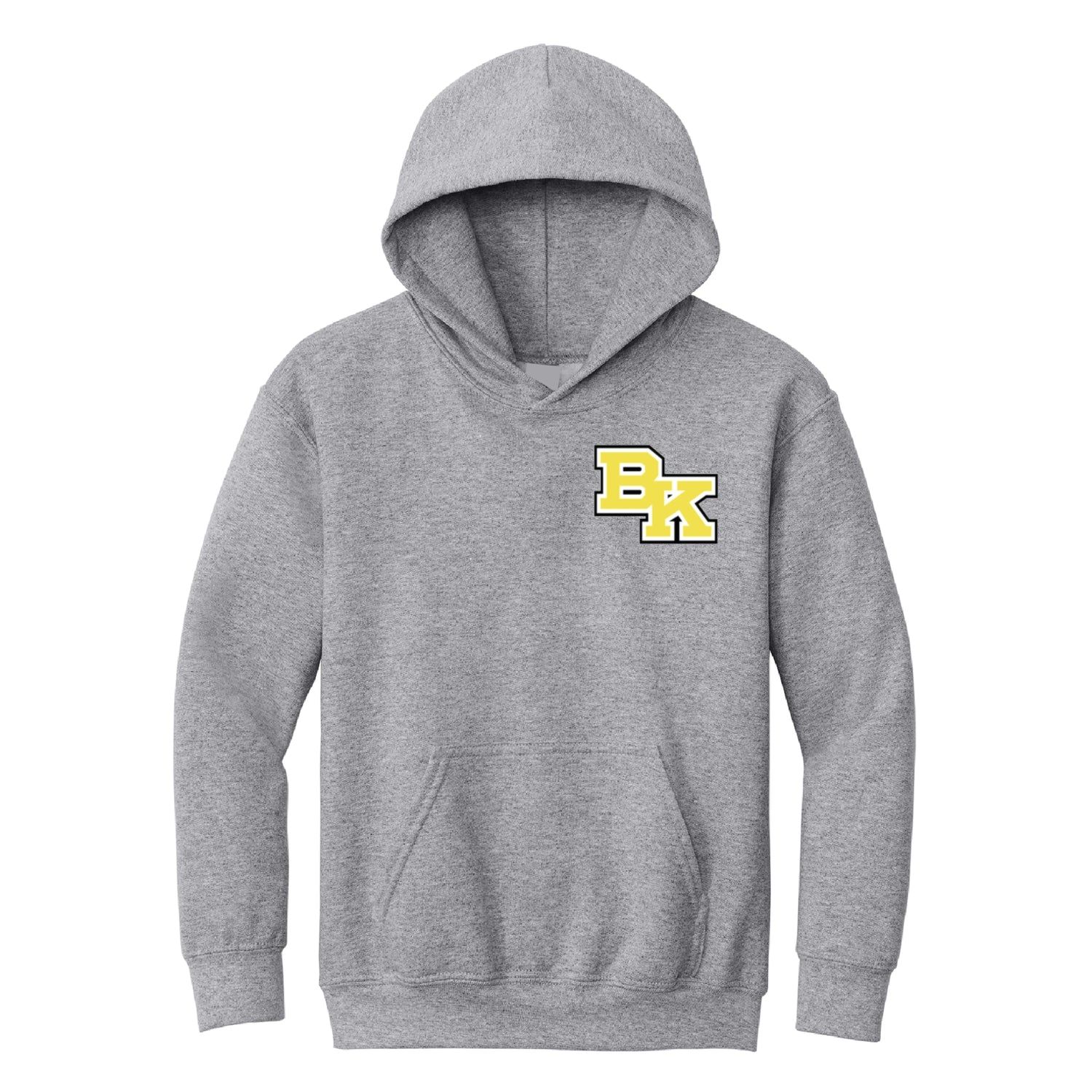 Bishop Kelly High School Hooded Sweatshirt - Grey