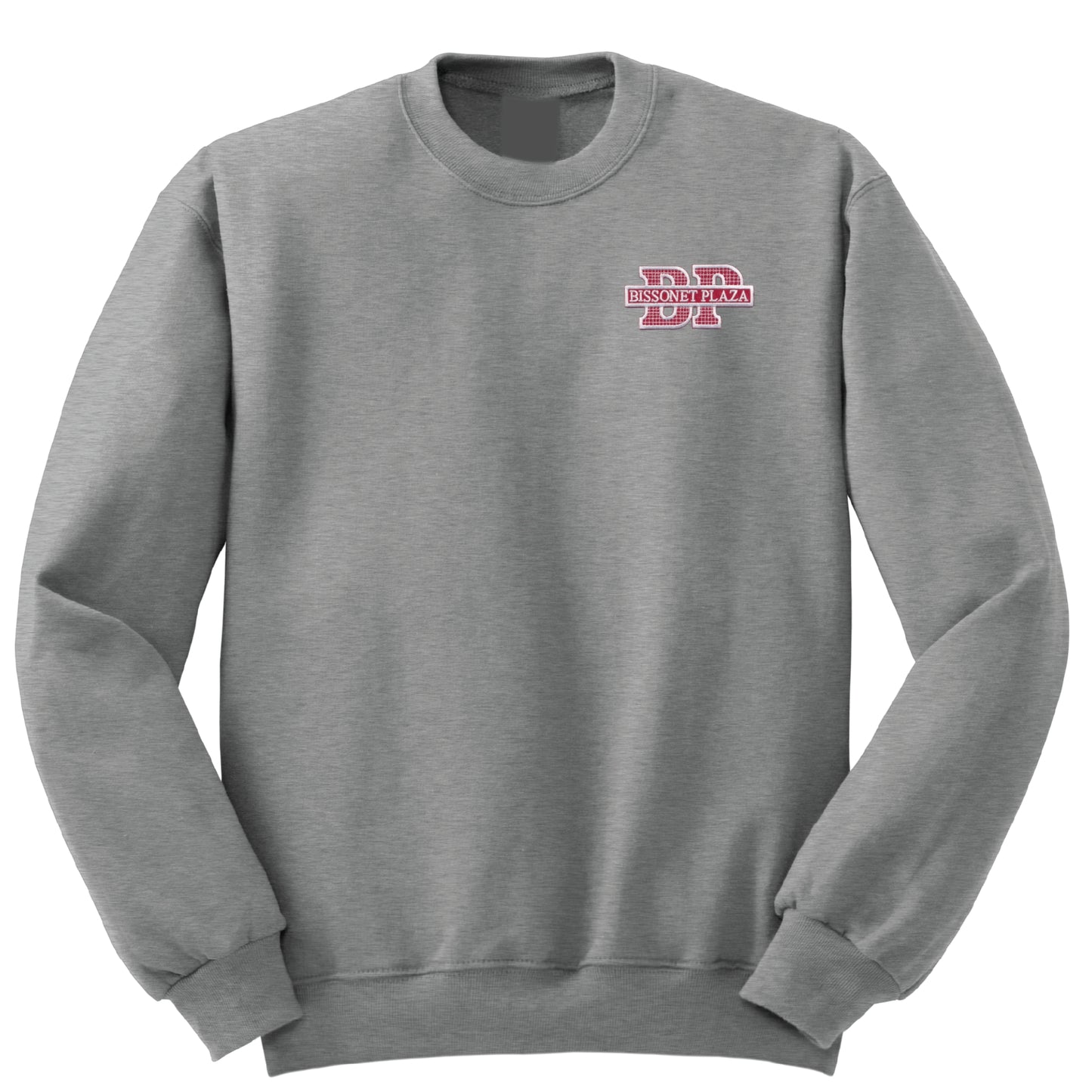 Bissonet Plaza Elementary Crew Sweatshirt - Grey