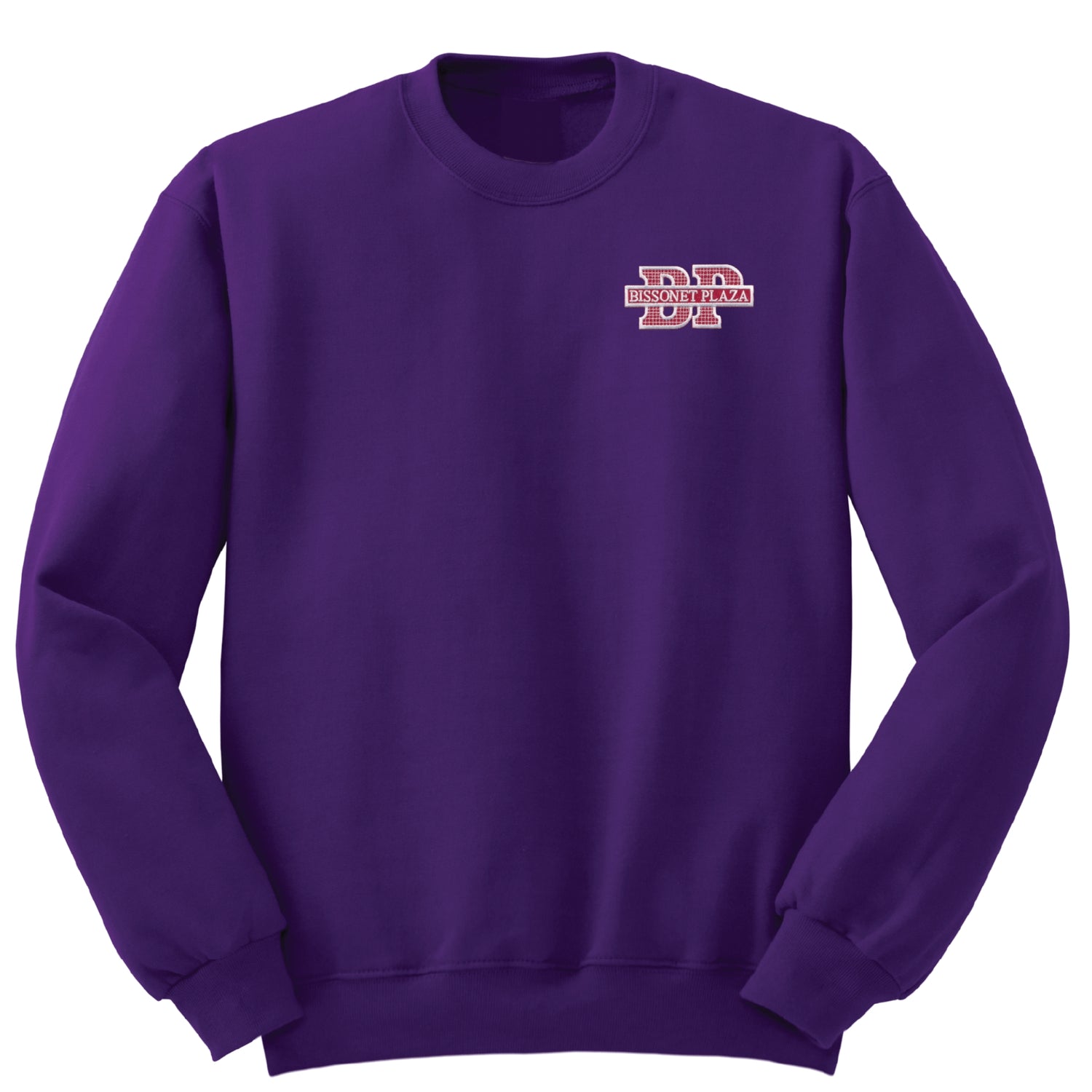 Bissonet Plaza Elementary Crew Sweatshirt - Purple